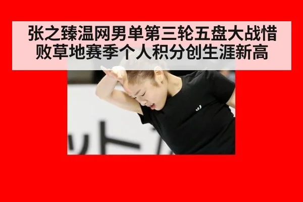 张之臻温网男单第三轮五盘大战惜败草地赛季个人积分创生涯新高